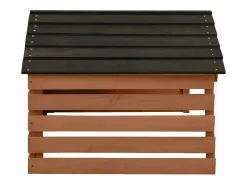 Sale Prolenta Premium - Caseta de cortacésped robótico negro y marrón 78x74x54 cm abeto Garaje
