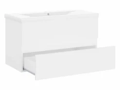 Hot Garden Furniture Prolenta Premium - Mueble con lavabo madera de ingeniería blanco Multicolor