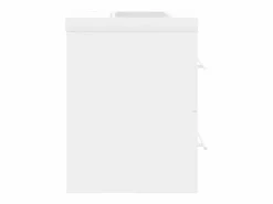 Discount Prolenta Premium - Mueble con lavabo madera de ingeniería blanco Estantería Sobre Inodoro