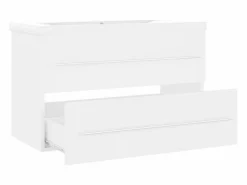 Discount Prolenta Premium - Mueble con lavabo madera de ingeniería blanco Estantería Sobre Inodoro
