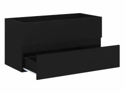 Sale Garden Furniture Prolenta Premium - Mueble con lavabo madera de ingeniería negro Multicolor
