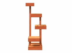 Prolenta Premium - Árbol para gatos madera maciza pino marrón cera 45,5x49x103 cm Juego De Animales
