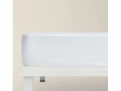 Clearance Protector colchón algodón 135x196 cm antiencogimiento para 32 cm blanco Protector De Colchón
