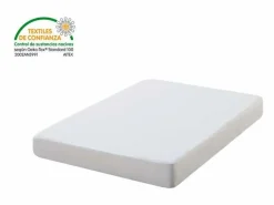Protector Colchón Altea Impermeable Transpirable 100% Algodón Blanco 135 cm