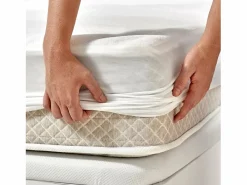 Sale PIKOLIN Protector Colchón Hotel 140x196cm| HOME| Extra suave| 32cm Blanco