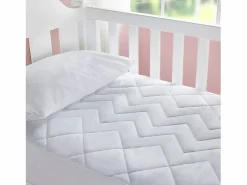 PIKOLIN Protector Cuna Acolchado Antialérgico Impermeable 70x140cm
