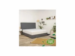 Protector de colchón impermeable antiácaros Greenfirst - 80 x 190/200 cm - Molleton 100% algodón Blanco