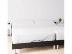 Soleil d'ocre Protector de colchón 80x200 cm FRANELA de algodón en forma de sábana bajera, por