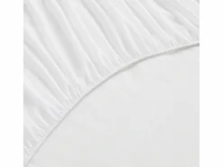 New PIKOLIN Protector de colchón 105x196cm| HOME| Algodón Rizo| 32cm Blanco