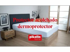 Hot PIKOLIN Protector de colchón 180x196cm| HOME| Aloe Vera| Hasta 32cm Blanco