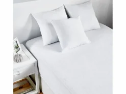 PIKOLIN Protector de colchón 80x196cm| HOME| Algodón Rizo| 32cm