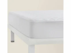 Best PIKOLIN Protector de colchón 160x196cm| HOME| Aloe Vera| Hasta 32cm Blanco