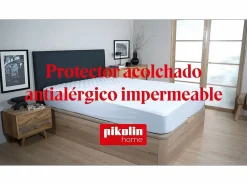 PIKOLIN Protector de colchón 105x196cm| HOME| Impermeable| Hasta 32cm