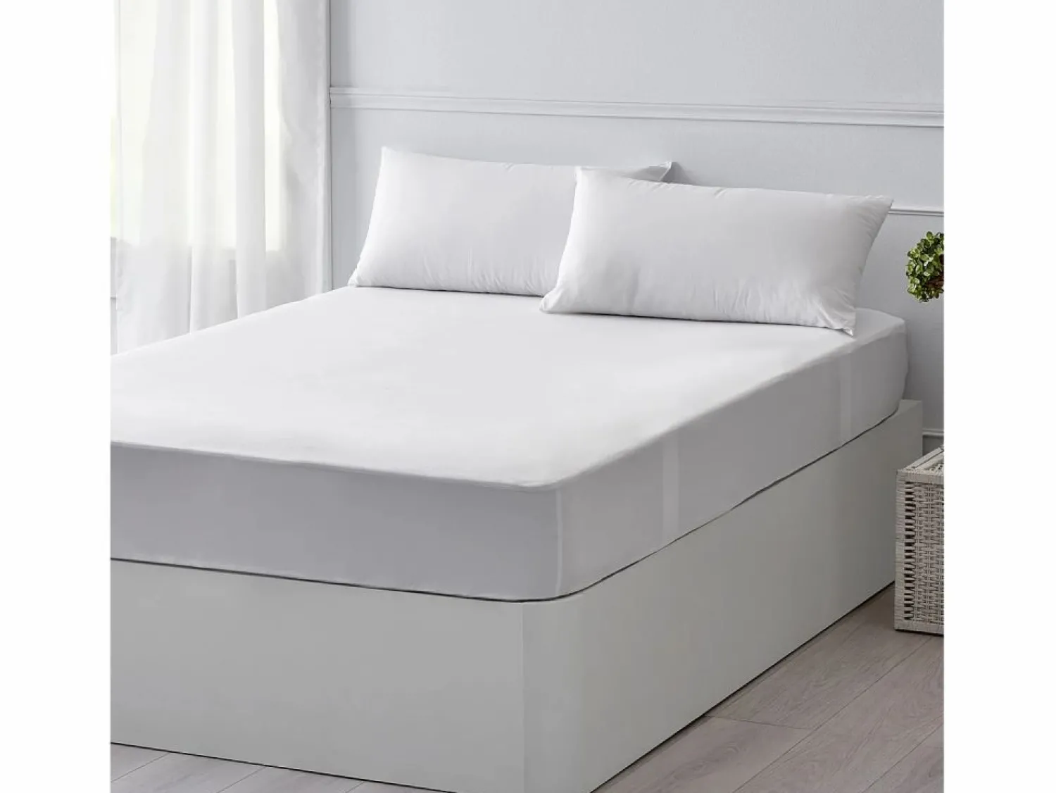 Best Protector de colchón 135x196cm| PKH Essential| Impermeable| Hasta 32cm Protector De Colchón