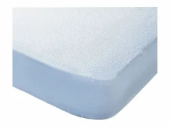 Cambia tus muebles Protector impermeable de 150x190-200 cm de algodón rizo de alto gramaje en blanco Vent