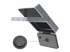 Best Proyector LED solar integrado de 1500 lm Negro