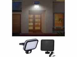 Sale Proyector solar - 62 LEDs con detector de movimiento VINCA - 500 Lúmenes - Iluminación Exterior|Energía Solar