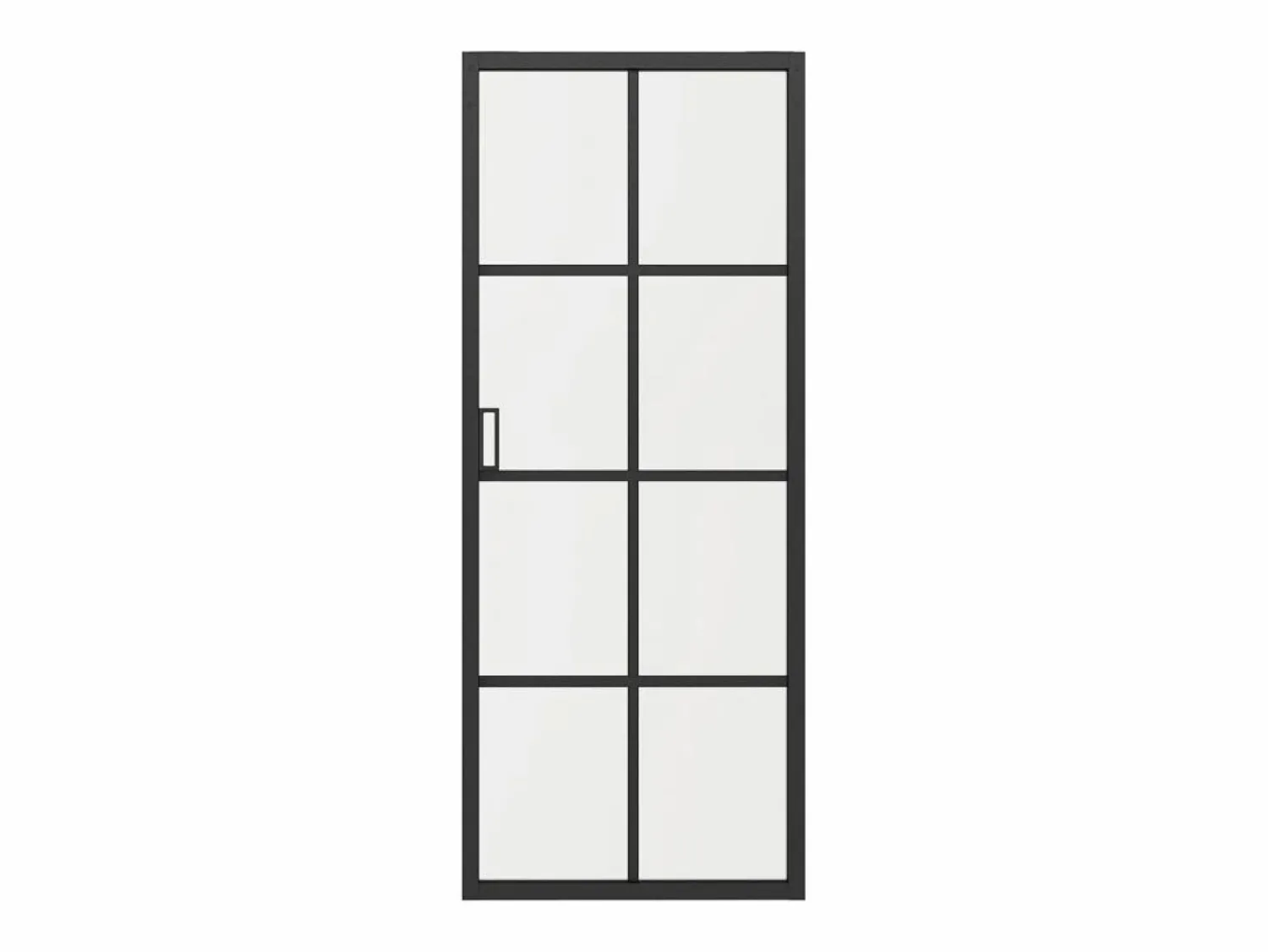 Clearance Puerta corredera - vidrio templado - Alt. 205 x Ancho 63 cm - WILDEN II Puerta Corredera