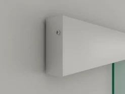 Best Puerta corredera con aplique de cristal templado HEIDI Puerta Corredera