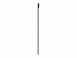 Best Puerta corredera con herrajes ESG vidrio y aluminio 102x205 cm ES476434 Negro