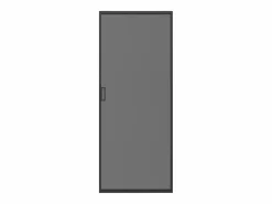 Outlet Puerta corredera con riel - vidrio templado ahumado - Alt. 205 x Ancho 83 cm - LINCI II Puerta Corredera