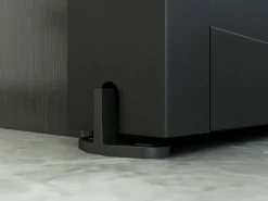Best Puerta corredera doble - vidrio templado esmerilado - 2 x Alt. 205 x L83 cm - WILDEN II Puerta Corredera