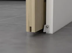 Sale Puerta corredera empotrada y 3 ventanas, L93 cm, Vidrio templado, ACOSTA II Puerta Corredera