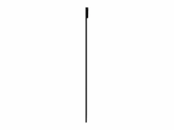 New vidaxl Puerta corredera ESG vidrio y aluminio negra 102x205 cm Negro