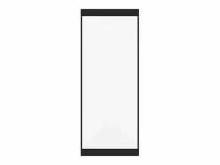 Discount Puerta corredera invisible en aluminio y cristal templado traslúcido - 93 x 210 cm - TORIPA Puerta Corredera