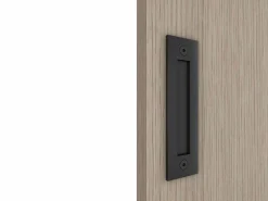 Best Puerta corredera invisible de madera y MDF - 93 x 210 cm - roble claro - BOCAZI Puerta Corredera