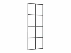 Puerta corredera vidrio ESG y aluminio 76x205 cm ES277983