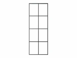 Puerta corredera vidrio ESG y aluminio 76x205 cm ES277983