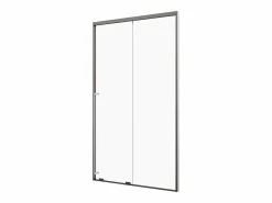 New Puerta de ducha corredera, 120 cm, color metalizado, COVINGTON Mampara De Ducha