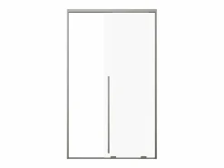 New Puerta de ducha corredera, 120 cm, color metalizado, COVINGTON Mampara De Ducha