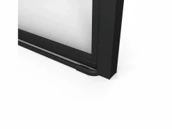 Clearance Puerta de ducha pivotante de metal mate - Cristal antical - 80 x 195 cm - FIORENI Mampara De Ducha