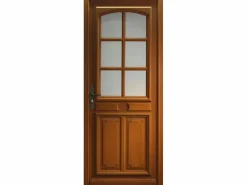 Sale Puerta de Entrada de Madera Exo Modelo 'Marine' 215X80 Empuje a la Derecha sin manilla Puerta De Entrada