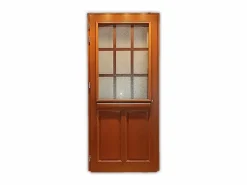 Hot Puerta de entrada de madera 'Alena' 215X90 batiente recta Se vende con manilla y cerradura sin manilla Puerta De Entrada