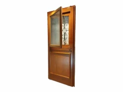 Clearance Puerta de entrada de madera acristalada, Vauban, Al.200xl.80 p. derecha + Mango Y Cañón (ref 010403RFP) Tabla Dimensiones sin manilla Puerta De Entrada