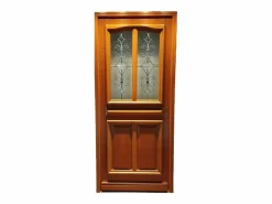 GD Menuiseries Puerta de Entrada Vauban - 215 X 80 Empuje Izquierdo (Dimensiones de la tabla) sin manilla