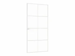 Puerta de interior vidrio templado y aluminio 93x201,5cm ES627876