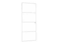 Best Puerta de interior vidrio templado y aluminio 83x201,5cm ES235496 Puerta Con Marco