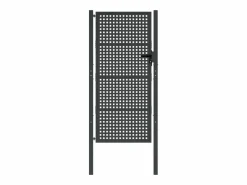 Hot Puerta de jardín antracita 105 x 200 cm Acero Puerta De Entrada