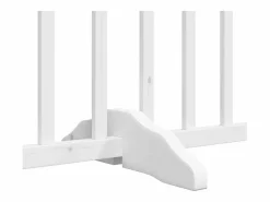 Outlet Puerta de perros plegable 4 paneles madera abeto 320 cm Seguridad Para Mascotas