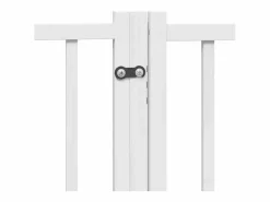 Outlet Puerta de perros plegable 4 paneles madera abeto 320 cm Seguridad Para Mascotas