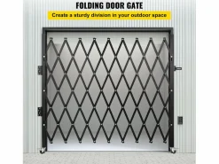 Clearance Puerta de Seguridad Plegable Individual SucceBuy, 18,5 cm de Alto x 21,5 cm de Ancho, Puerta Plegable Puerta De Garaje