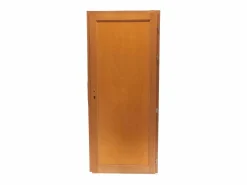 Best GD Menuiseries Puerta De Servicio Completa Armagos De Madera, Al.200xl.80 p.izquierda + Dimensiones Tirador Y Cilindro (ref 01245F924) Mesa sin manilla Color natural claro