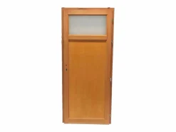 Clearance GD Menuiseries Puerta de Servicio de Madera 'Pagos' Modelo 200X80 Empuje Izquierdo (Dimensiones de la Mesa) sin manilla Color natural claro
