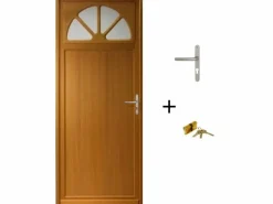 Best Puerta De Servicio De Madera Esmaltada Pixos, Al.200xl.80 p.izquierda + Tirador Y Cilindro (ref 01245F924) Tabla Dimensiones sin manilla Puerta De Entrada