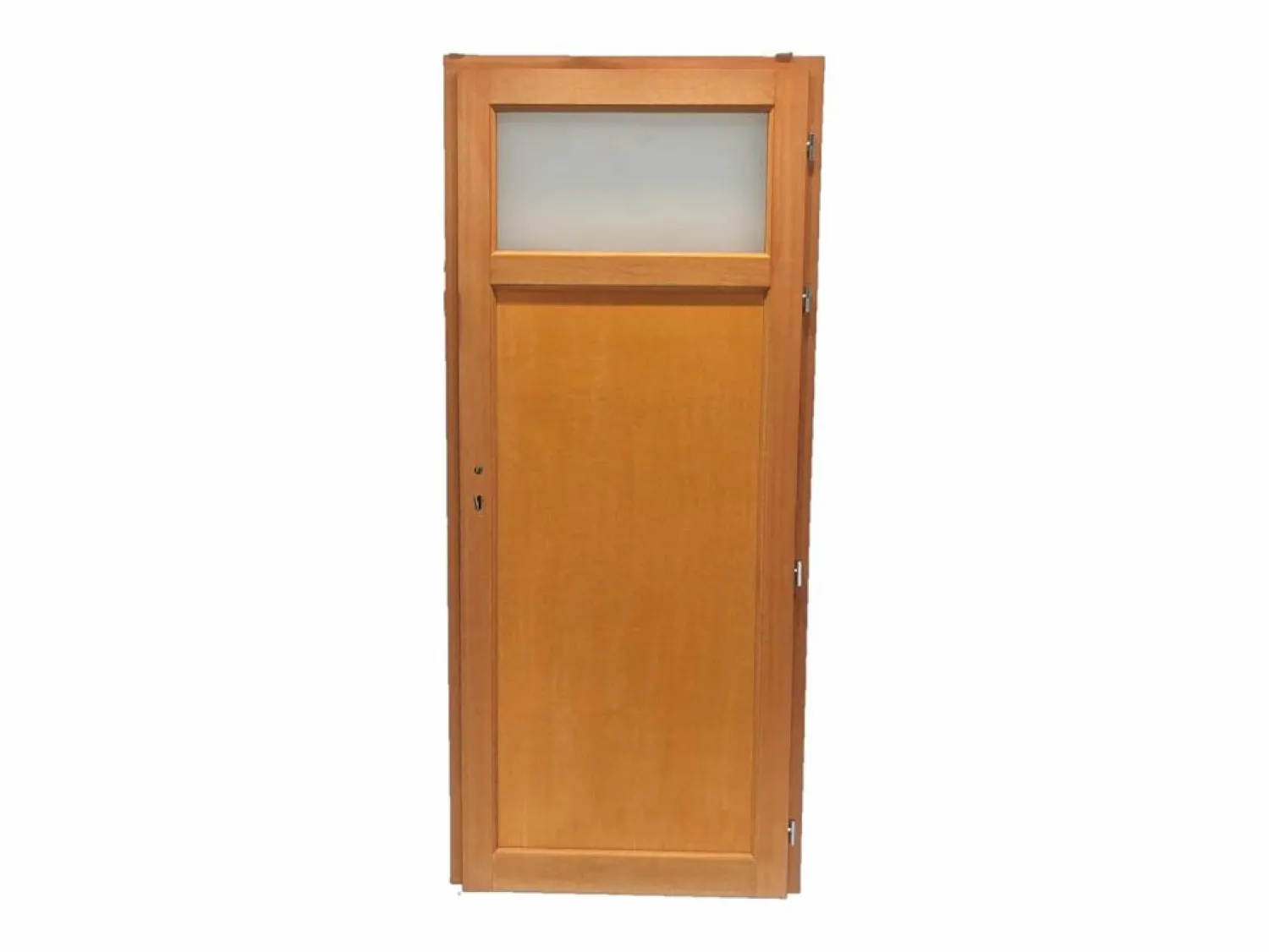 GD Menuiseries Puerta De Servicio Pagos De Madera, Al.200xl.90 p.izq + Tirador Y Cilindro (ref 01245F924) Tabla Dimensiones sin manilla