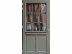 GD Menuiseries Puerta Entrada Madera Modelo Ady 215X90 Empuje Derecha Cote Tableau sin manilla